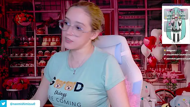 NaomiShimizu 라이브 XXX 채팅
