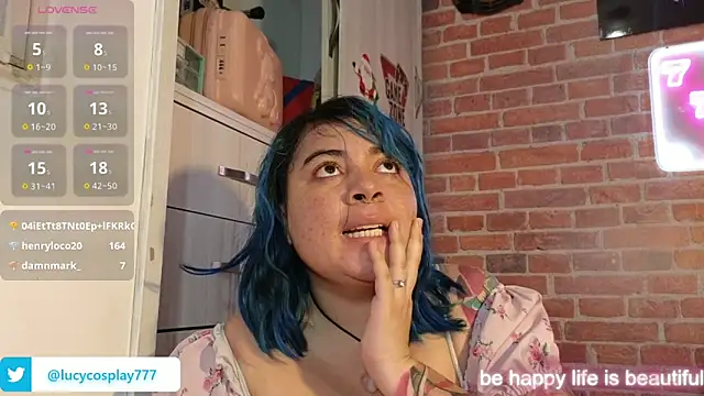 Lucycosplay777 라이브 XXX 채팅