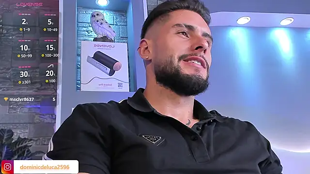 dominic_de_luca webkamerás műsora