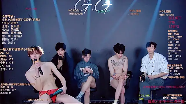 Show de webcam de TNT-001