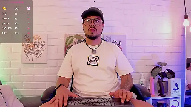 DaviidEvans_ Pertunjukan Webcam