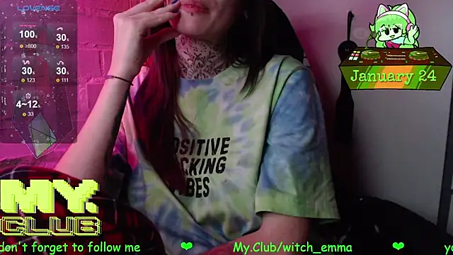 Czat XXX na żywo – Witch_Emma