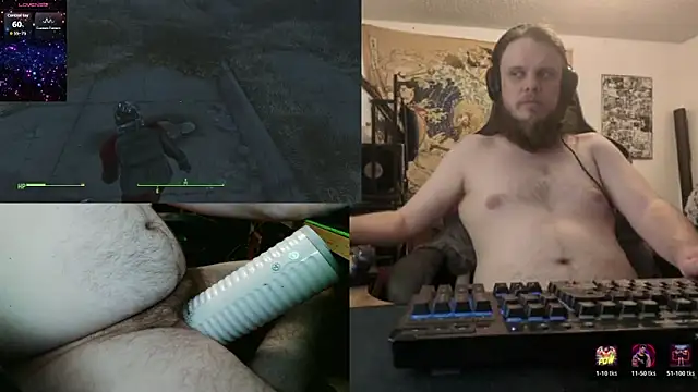 watchmegamer élő XXX-chatje