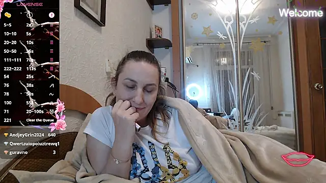 Chat XXX ao vivo de Yevgeshka-Milashka