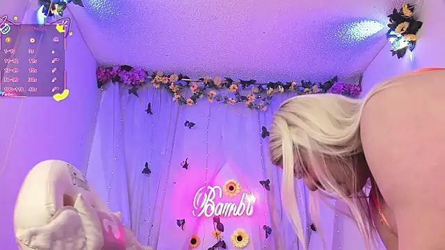 sweetbambi23 élő XXX-chatje