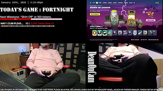 Chat XXX en directo de DeanonCam