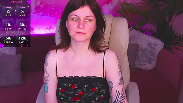 Show modela TinaMelt na web-kameri