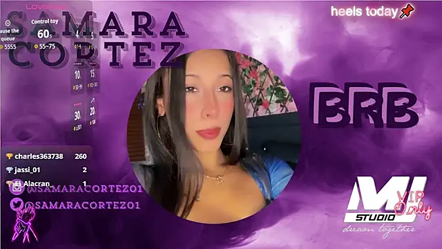 SamaraCortez élő XXX-chatje