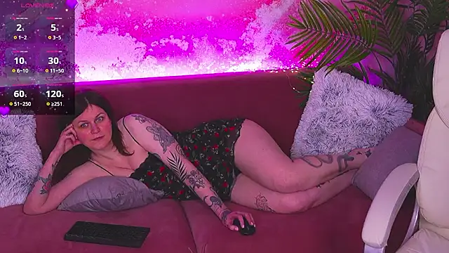 Chat +18 de TinaMelt ao vivo