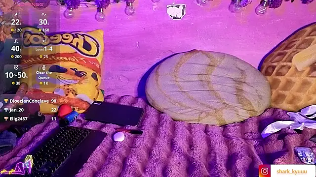 Sharkyu1 élő XXX-chatje