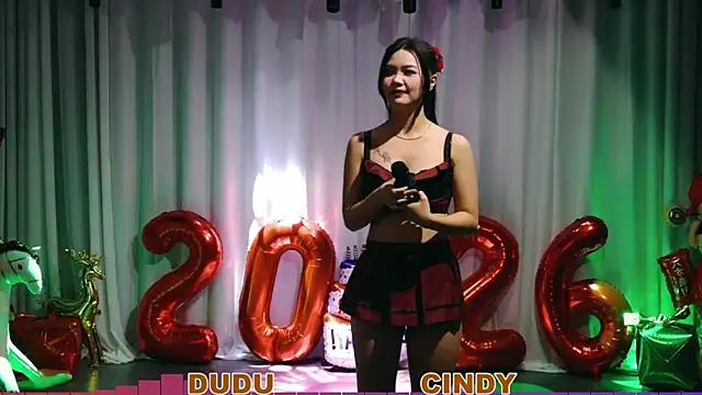 Show de yznt-dudu na webcam