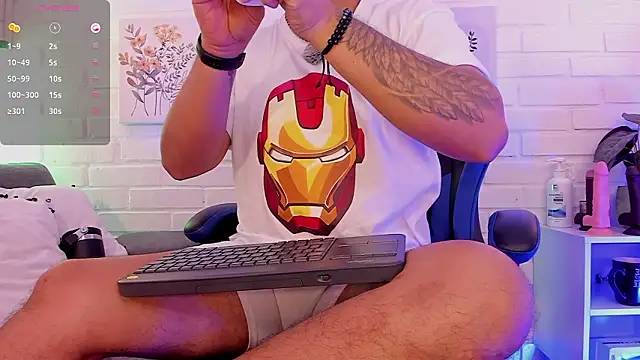 Webkamerová show DaviidEvans_