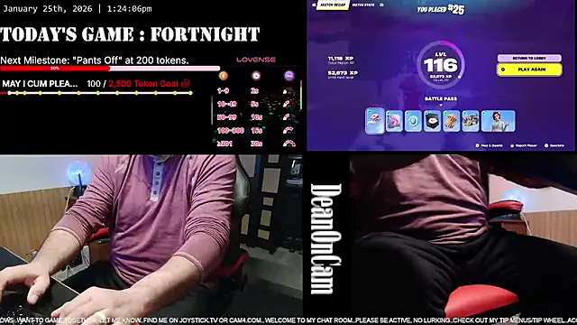 DeanonCam webcam show