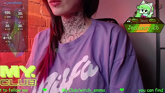 Chat XXX en directo de Witch_Emma
