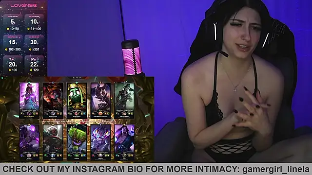 دردشة Gamergirl-Linela الجنسية المباشرة