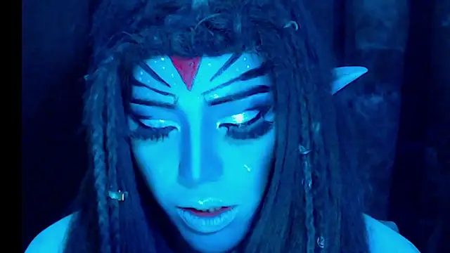 Show de blue_aivee na webcam