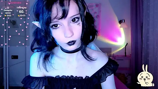 GothicLali élő XXX-chatje