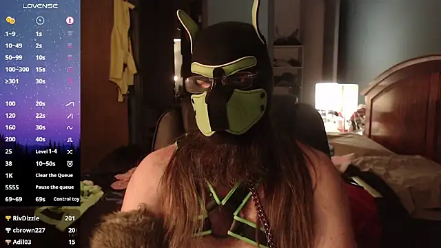 Webkamerová show kinkywolf429