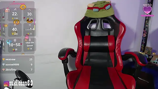 Chat +18 de Sukychan_ ao vivo