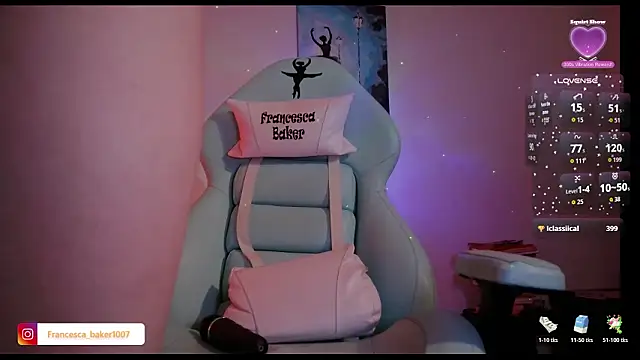Chat XXX en directo de francesca_baker1007