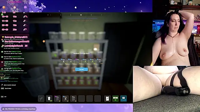 say_kayebae: вебкам-шоу