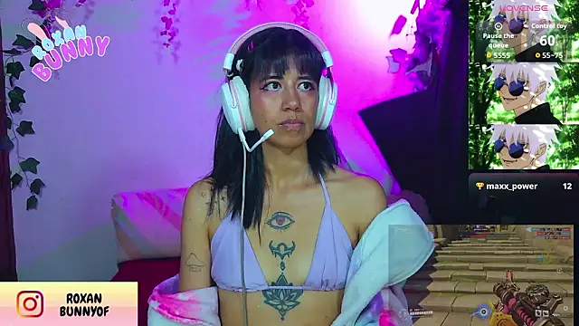 Roxanbunny1 élő XXX-chatje