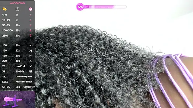 TanishaEvansのライブXXXチャット