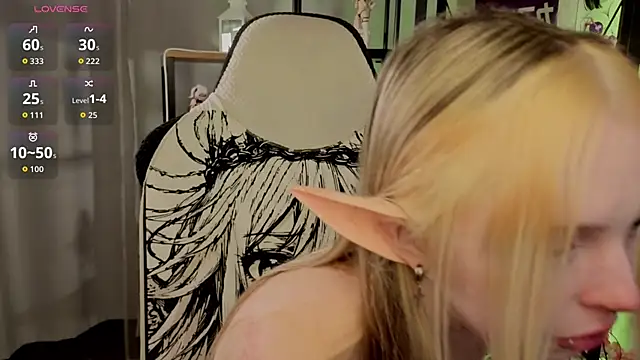 ElvenQueen 网络视讯表演