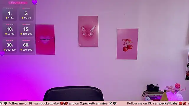 Chat XXX en directo de Sampuckettbaby