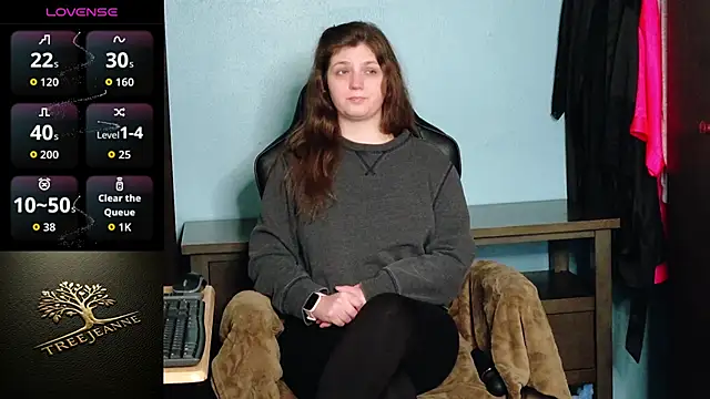 Živý XXX chat TreeJeanne