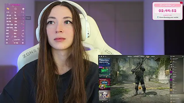 moleculegirl élő XXX-chatje