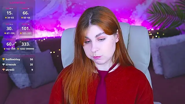 GingerPinky Live XXX-chat