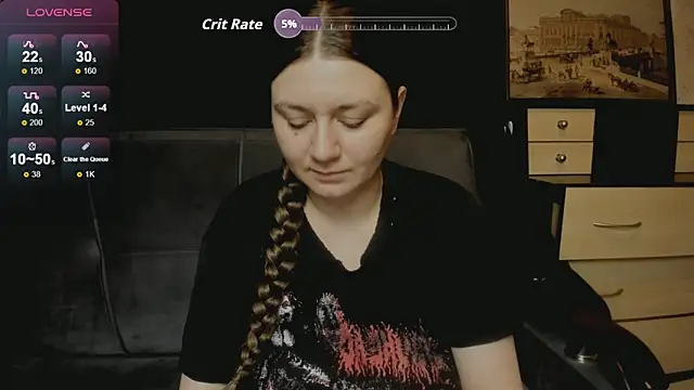 Chat +18 de AlisaBacker ao vivo