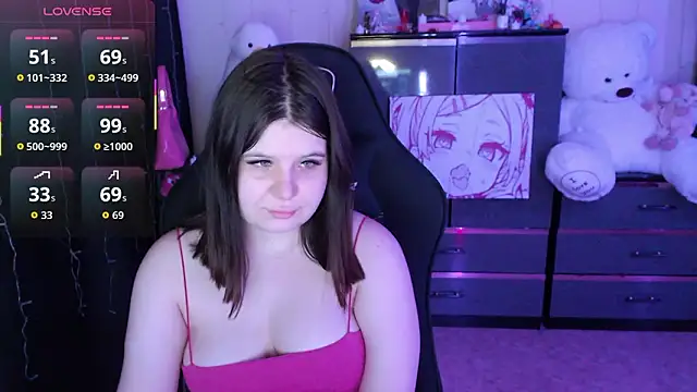 AmyVibess élő XXX-chatje