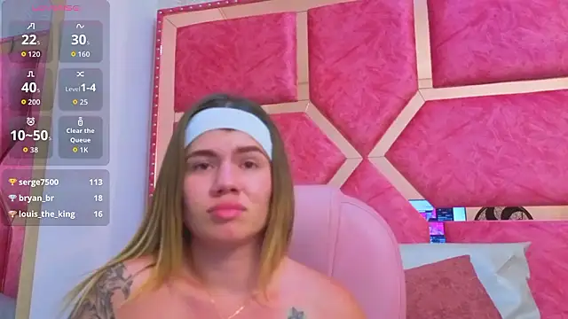 Chat +18 de SweetMichel_ ao vivo