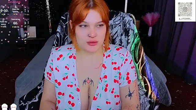 Clumsy_Nana élő XXX-chatje