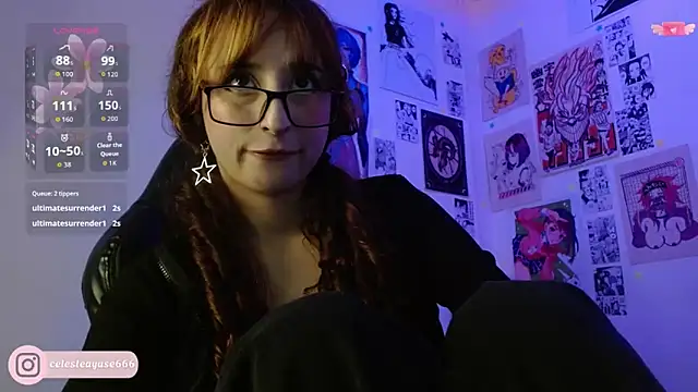 CelesteAyase Adlı Modelin Canlı XXX Sohbeti