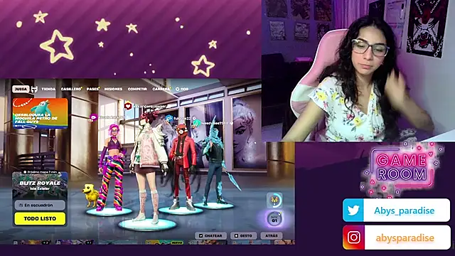 Živý XXX chat Abysparadise