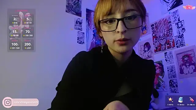 CelesteAyase élő XXX-chatje