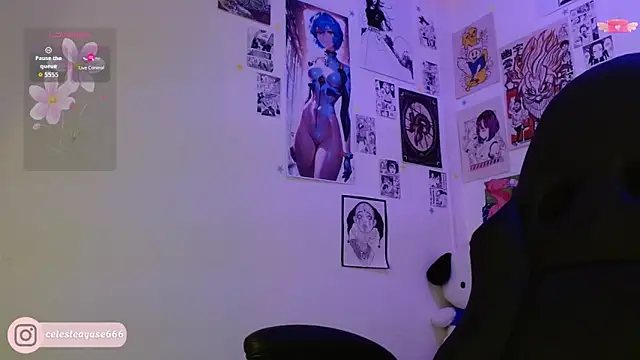 Chatroom XXX en direct de CelesteAyase