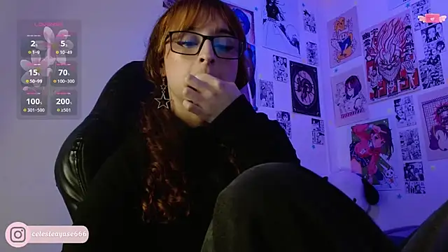 Chat XXX ao vivo de CelesteAyase