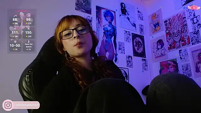 Chatroom XXX en direct de CelesteAyase