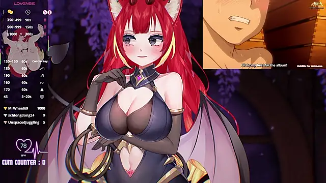 Онлайн чат XXX LewdFoxy_VT