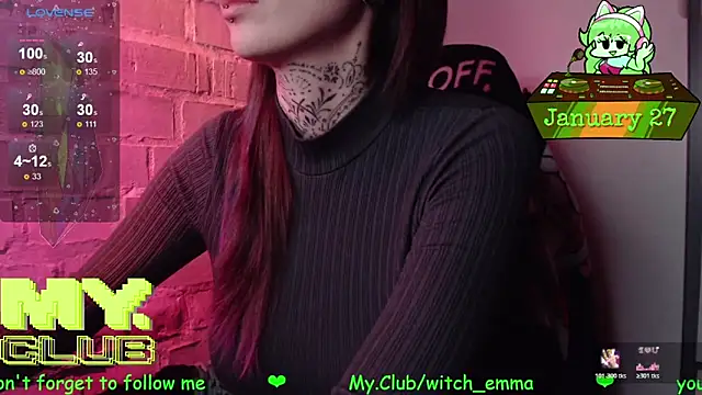 Czat XXX na żywo – Witch_Emma