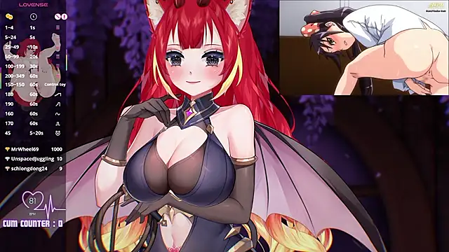 LewdFoxy_VT 现场XXX聊天