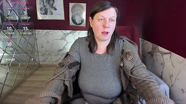 KellyPerfection élő XXX-chatje