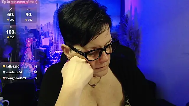 Show de ninarandmann na webcam