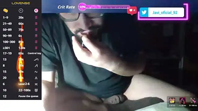 Javi_92 webkamerás műsora