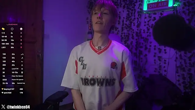 twinkben's Webcam Show