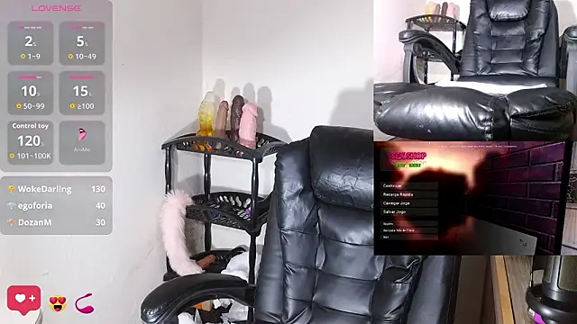 Show de sobresalinaa na webcam